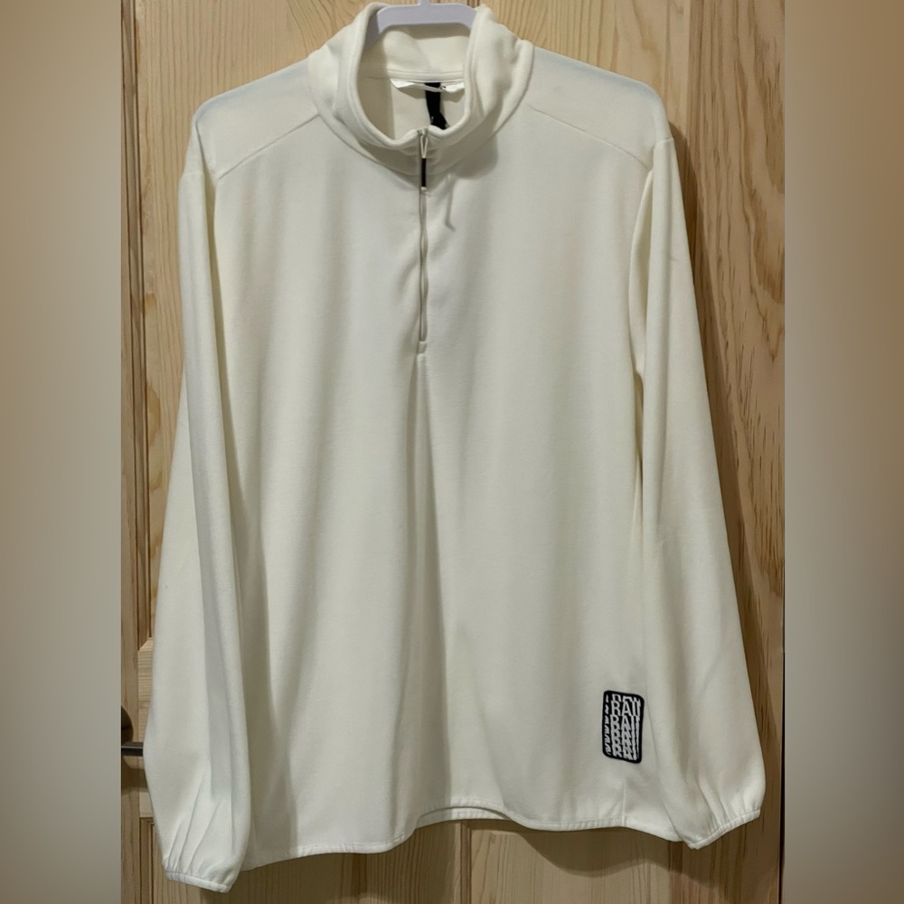 Rains Soft Fleece Half Zip Pullover - Size L